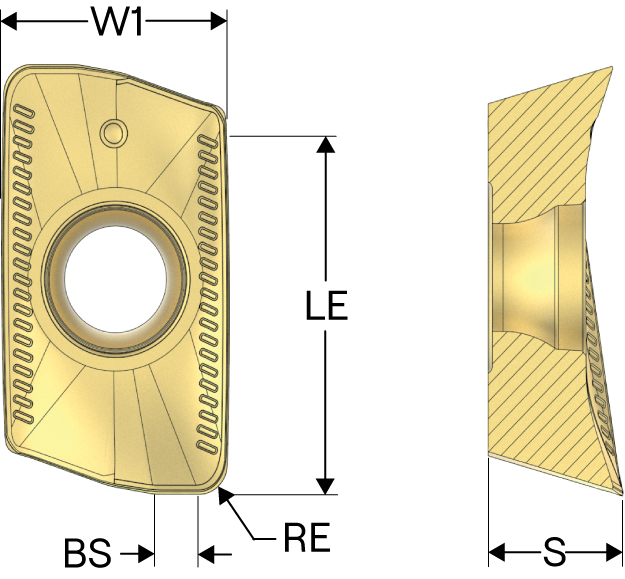XOMX120408TR-ME08 MP3501 | Seco Tools
