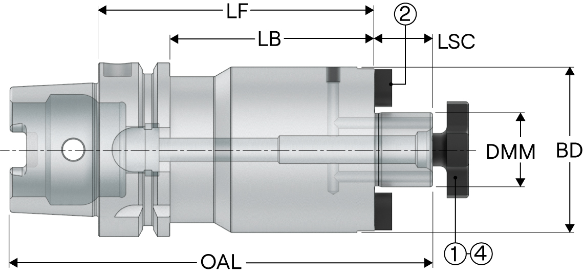 HSKA63-SM32-060-L1 | Seco Tools