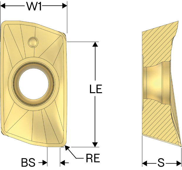 XOMX060202R-M05 F40M | Seco Tools